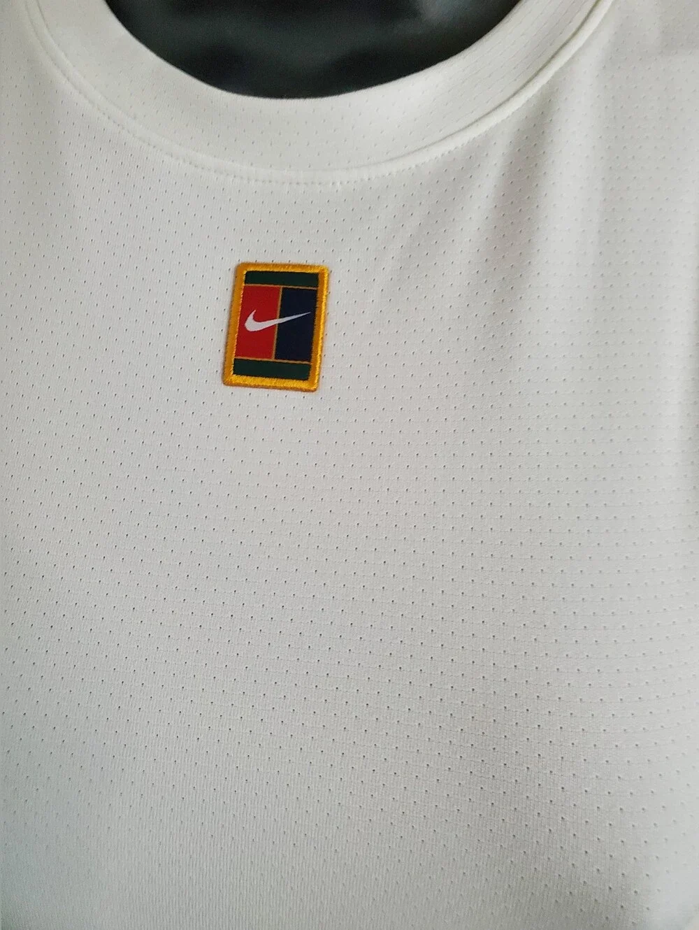 Nike Dri-FIT white back cutout back pleated tennis dress size medium new